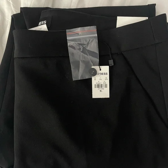 Express Mid Rise Ankle Pants - Picture 2 of 3
